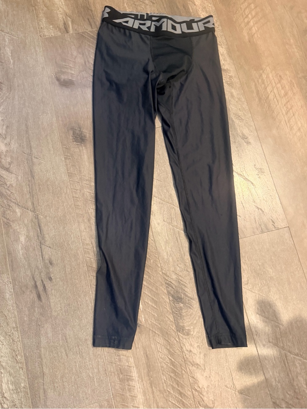 Under Armour Black Logo Waistband Men's Leggings/long underwear